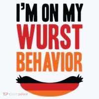 Im On My Wurst Behavior Pajama Set thumb 2