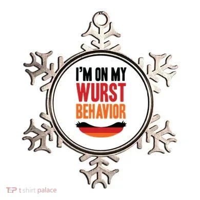 Im On My Wurst Behavior Ornament