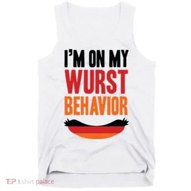 Im On My Wurst Behavior Tank Top