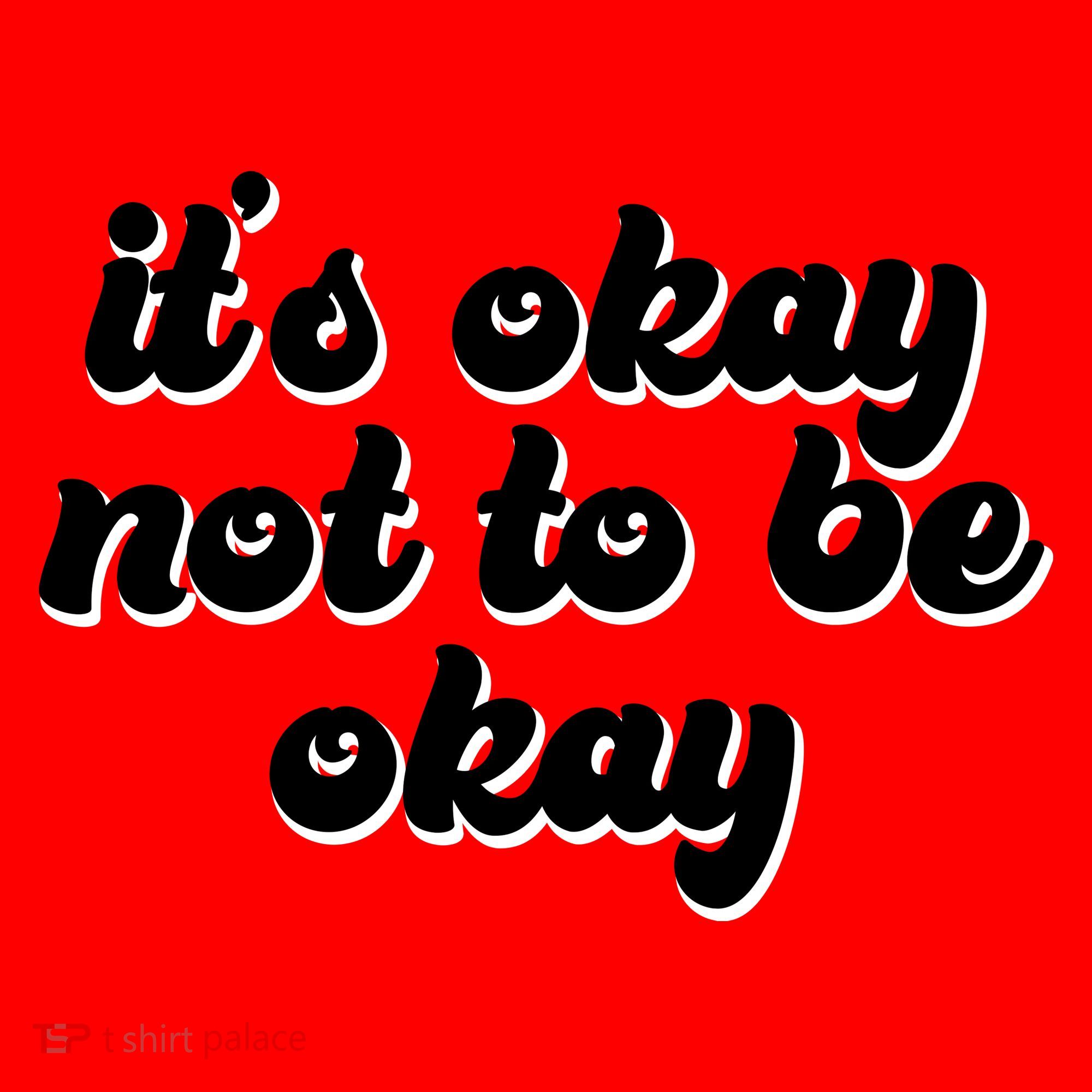 It's Okay Not To Be Okay Santa Hat