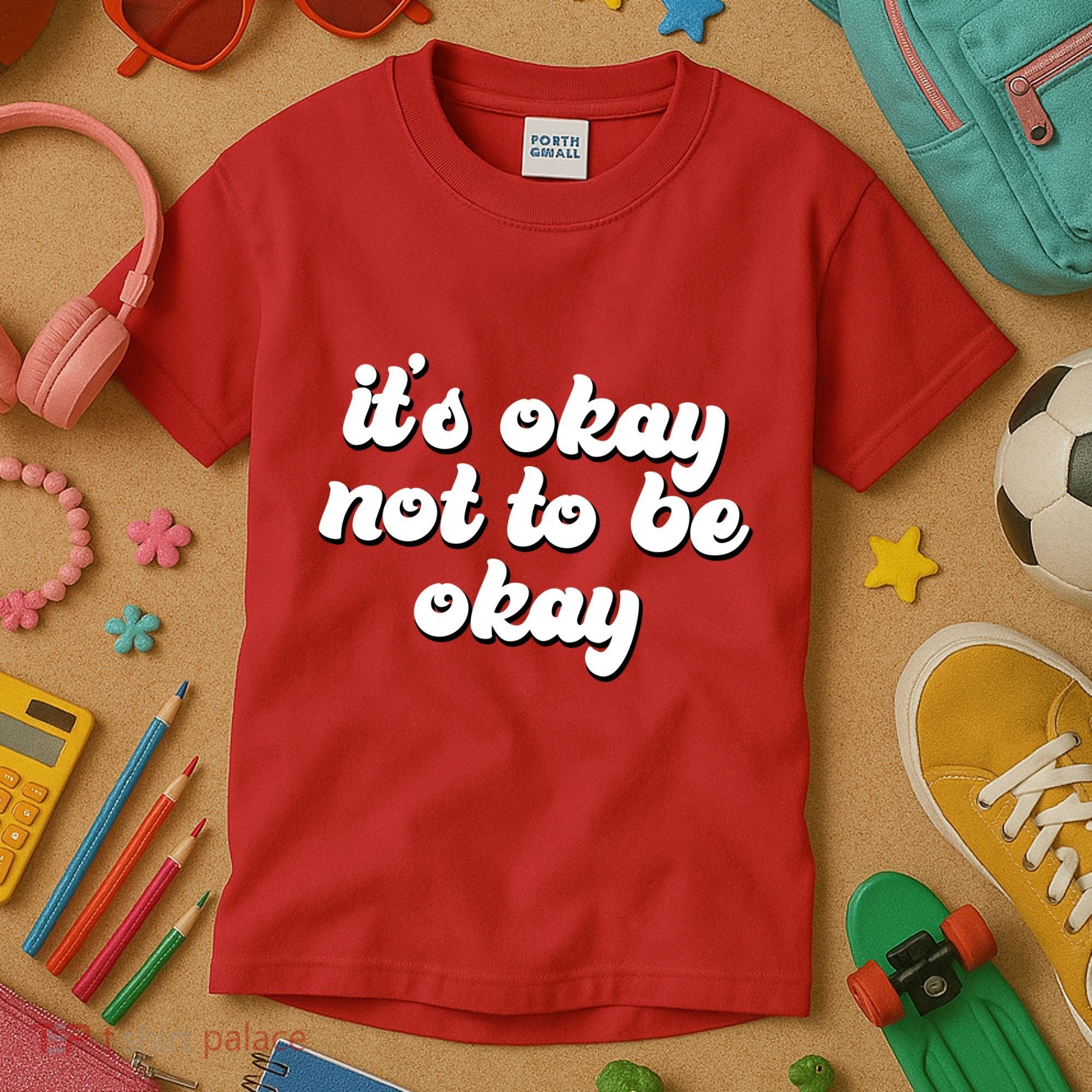 It's Okay Not To Be Okay Kids T-Shirt