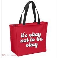 It's Okay Not To Be Okay Tote Bag thumb 2