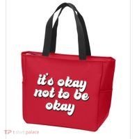 It's Okay Not To Be Okay Tote Bag thumb 3