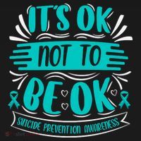 It's Ok Not To Be Ok Suicide Prevention Awareness Ornament thumb 1