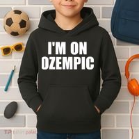 Im On Ozempic Kids Hoodie thumb 2