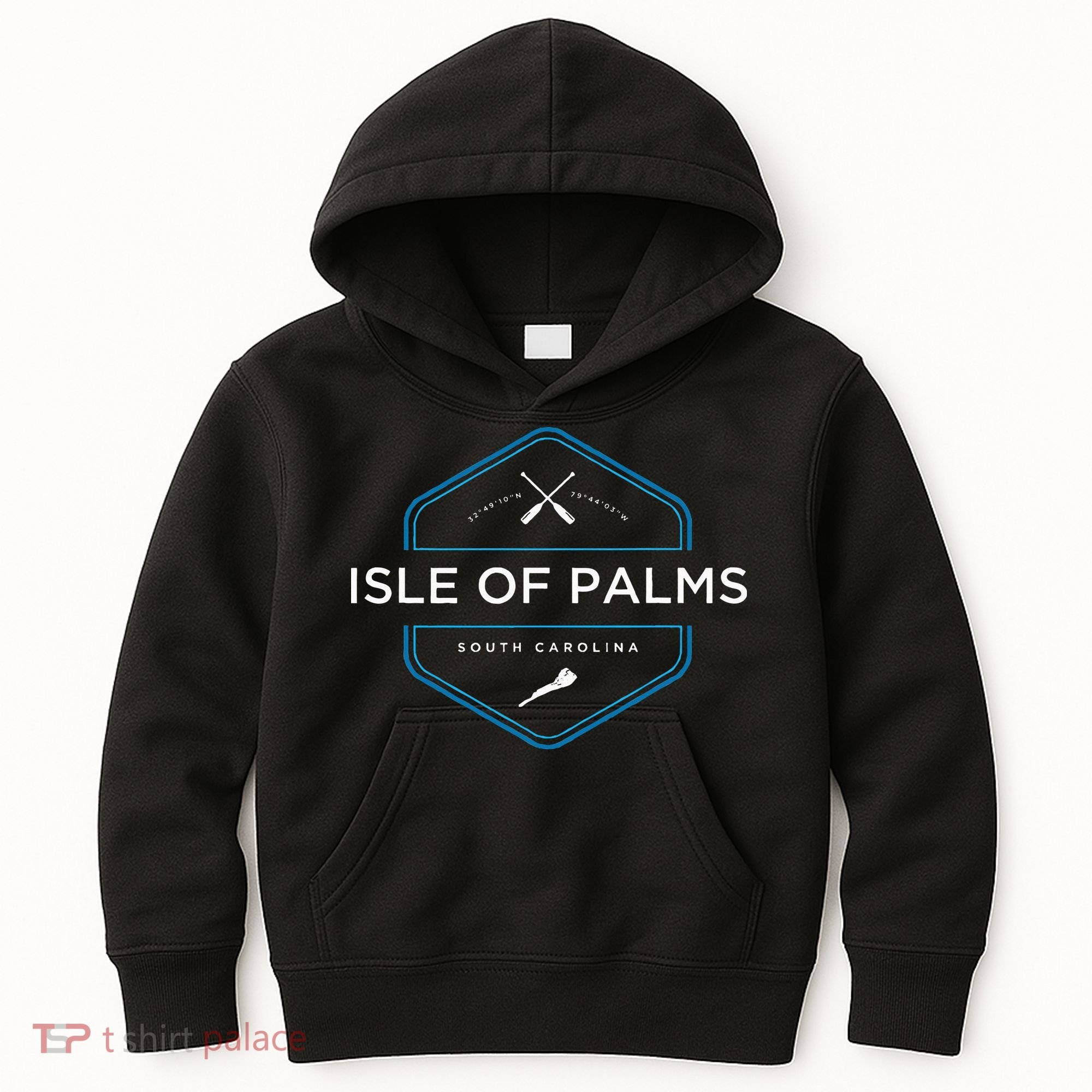 Isle Of Palms South Carolina Beach Kids Hoodie