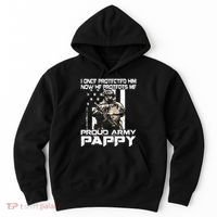 I Once Protected Him Now He Protects Me Proud Army Pappy Hoodie thumb 0