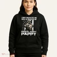 I Once Protected Him Now He Protects Me Proud Army Pappy Hoodie thumb 5