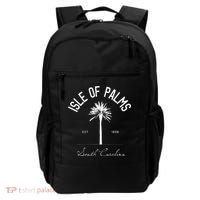 Isle Of Palms Sc Palm Tree Isle Of Palms Beach Gift Backpack thumb 0
