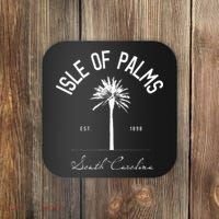 Isle Of Palms Sc Palm Tree Isle Of Palms Beach Gift Coaster thumb 0