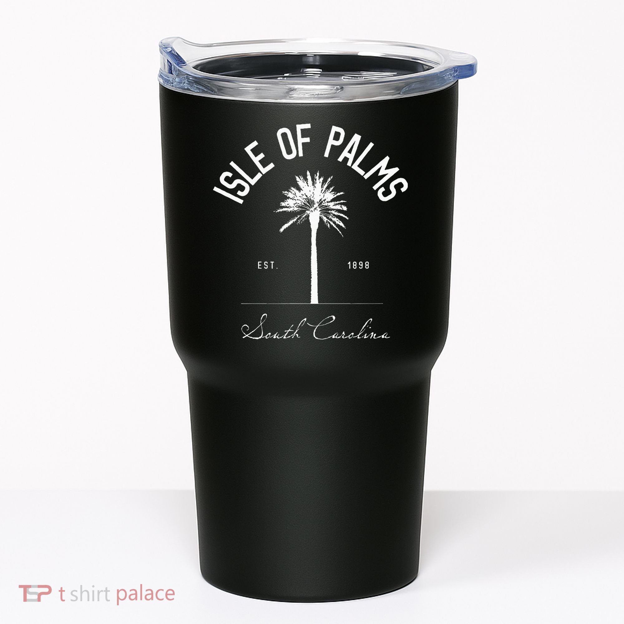 Isle Of Palms Sc Palm Tree Isle Of Palms Beach Gift Tumbler
