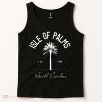 Isle Of Palms Sc Palm Tree Isle Of Palms Beach Gift Tank Top thumb 2