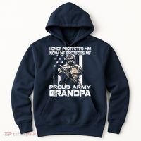 I Once Protected Him Now He Protects Me Proud Army Grandpa Hoodie thumb 0