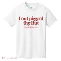 I Out Pizza'd The Hut Kids T-Shirt thumb 0