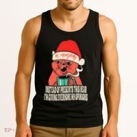 Instead Of Presents This Year Naughty Cat Xmas Tank Top thumb 3