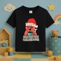 Instead Of Presents This Year Naughty Cat Xmas Toddler T-Shirt thumb 3