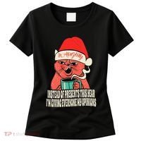 Instead Of Presents This Year Naughty Cat Xmas Women's T-Shirt thumb 0