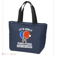 It's Only Ping Pong Said The Loser, Funny Ping Pong Player Tote Bag thumb 3