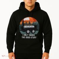 I Only Smoke The Good Stuff Funny Bbq Smoker Saying Hoodie thumb 2