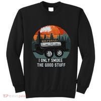 I Only Smoke The Good Stuff Funny Bbq Smoker Saying Sweatshirt thumb 0