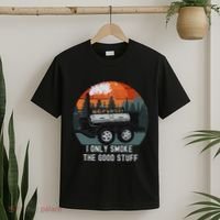 I Only Smoke The Good Stuff Funny Bbq Smoker Saying T-Shirt thumb 2