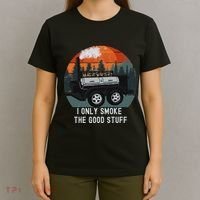 I Only Smoke The Good Stuff Funny Bbq Smoker Saying T-Shirt thumb 4