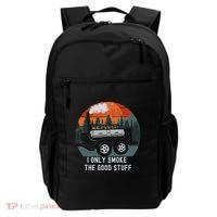 I Only Smoke The Good Stuff Funny Bbq Smoker Saying Backpack thumb 0