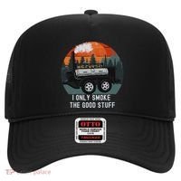 I Only Smoke The Good Stuff Funny Bbq Smoker Saying Hat thumb 0