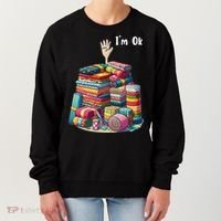 IM Ok Sewing Quilting Women's Sweatshirt thumb 0
