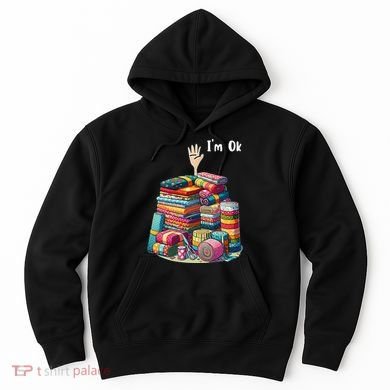 IM Ok Sewing Quilting Hoodie