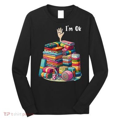 IM Ok Sewing Quilting Long Sleeve Shirt