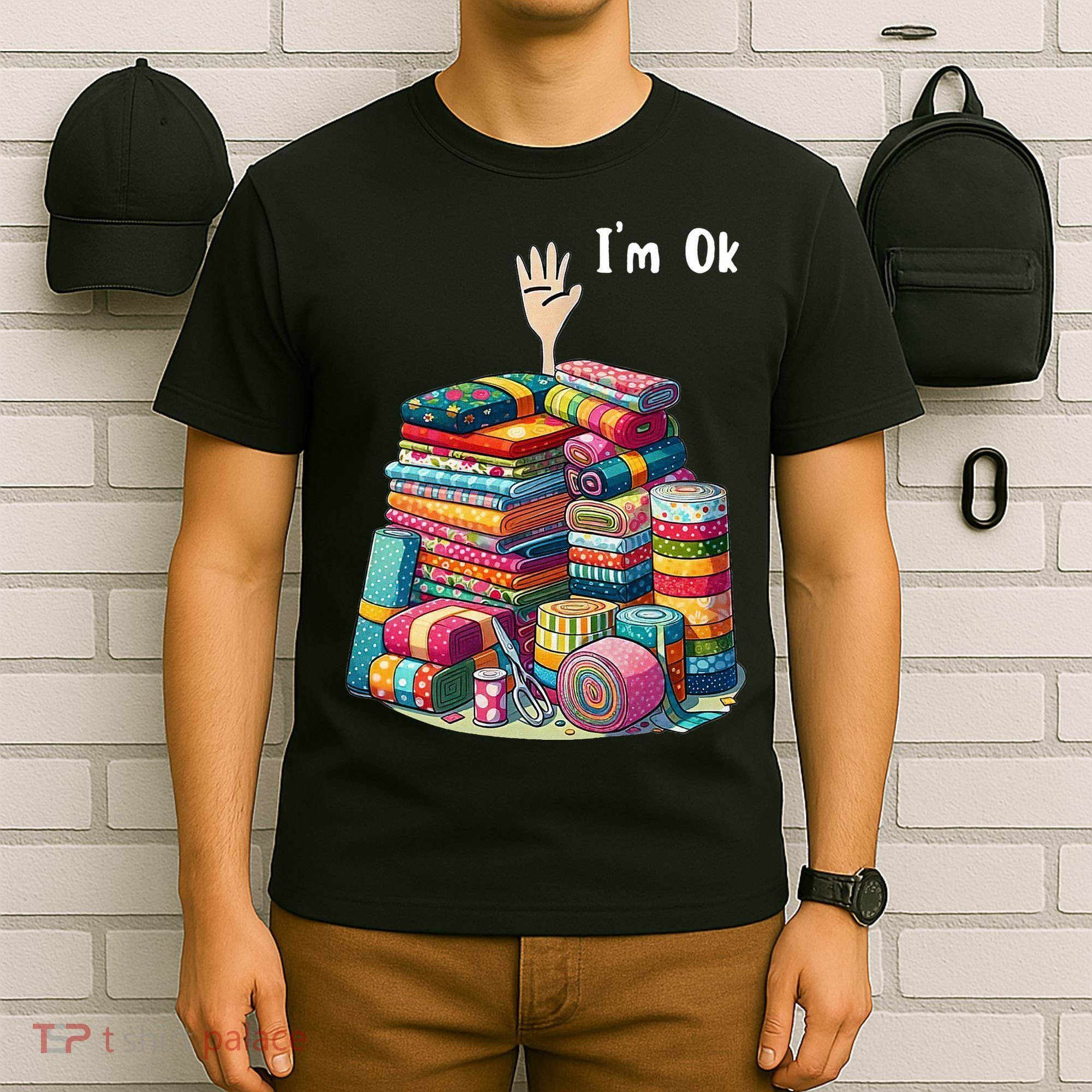 IM Ok Sewing Quilting T-Shirt