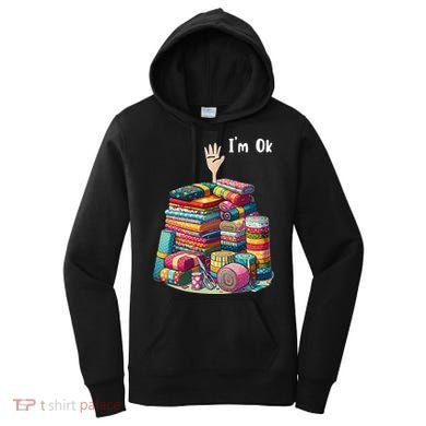 IM Ok Sewing Quilting Women's Hoodie