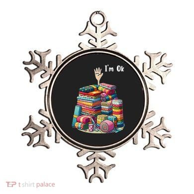 IM Ok Sewing Quilting Ornament