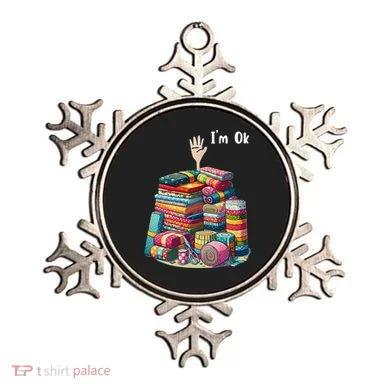 IM Ok Sewing Quilting Ornament