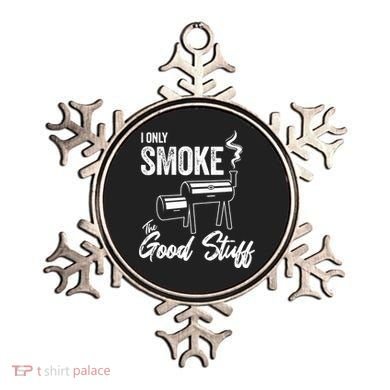 I Only Smoke The Good Stuff Funny BBQ Design For Dad Ornament