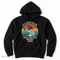 ItS Over Satan I Have The High Ground Hoodie thumb 0