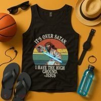 ItS Over Satan I Have The High Ground Tank Top thumb 4