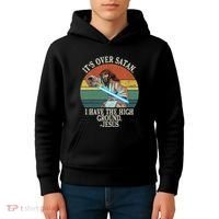 ItS Over Satan I Have The High Ground Kids Hoodie thumb 4