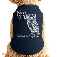 Irritable Owl Syndrome Doggie Tank thumb 0