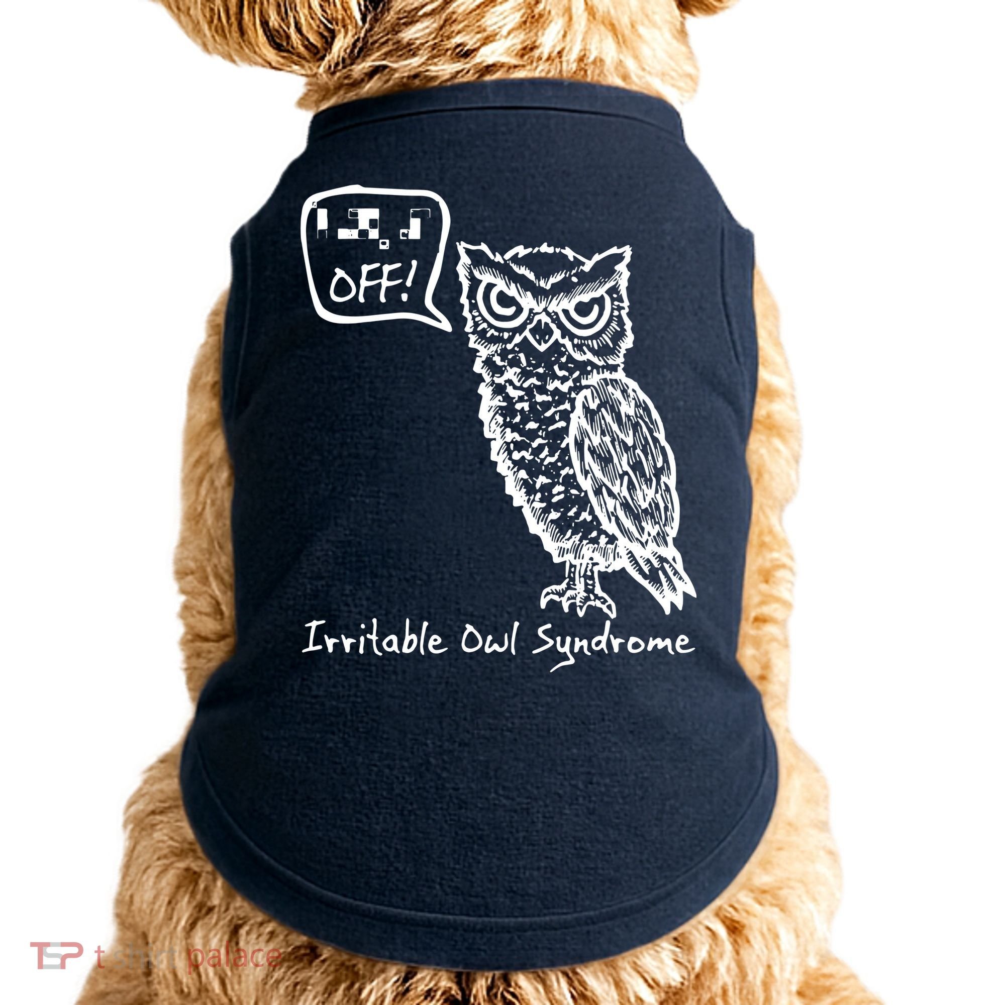 Irritable Owl Syndrome Doggie Tank