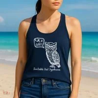 Irritable Owl Syndrome Women's Tank Top thumb 2