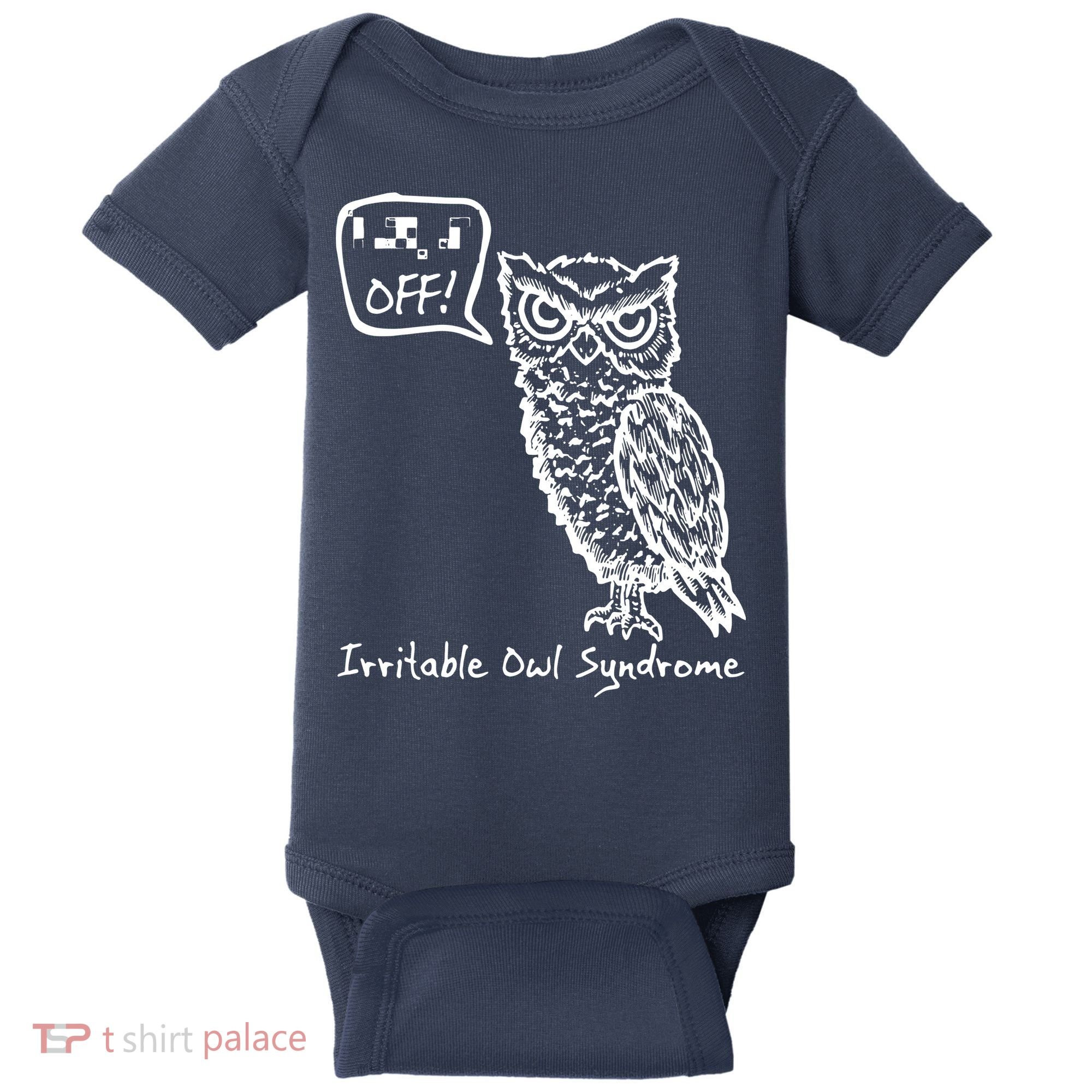 Irritable Owl Syndrome Baby Bodysuit