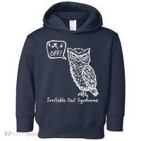 Irritable Owl Syndrome Toddler Hoodie thumb 0