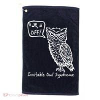 Irritable Owl Syndrome Golf Towel thumb 0