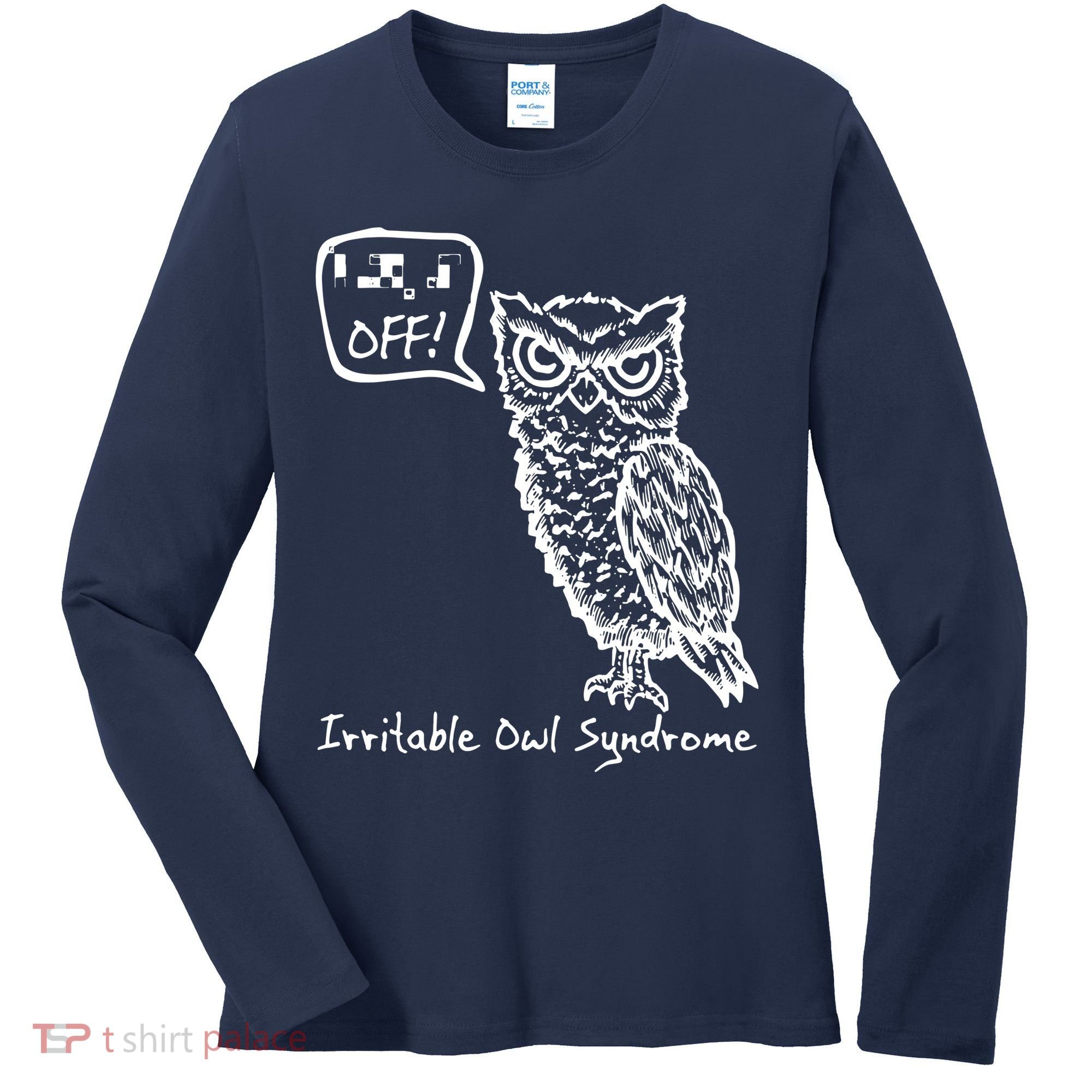 Irritable Owl Syndrome Women's Long Sleeve Shirt