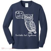 Irritable Owl Syndrome Kids Long Sleeve Shirt thumb 0