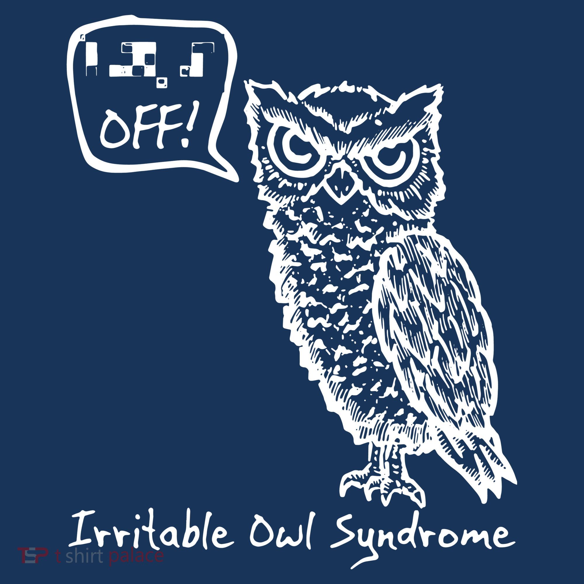 Irritable Owl Syndrome Kids T-Shirt