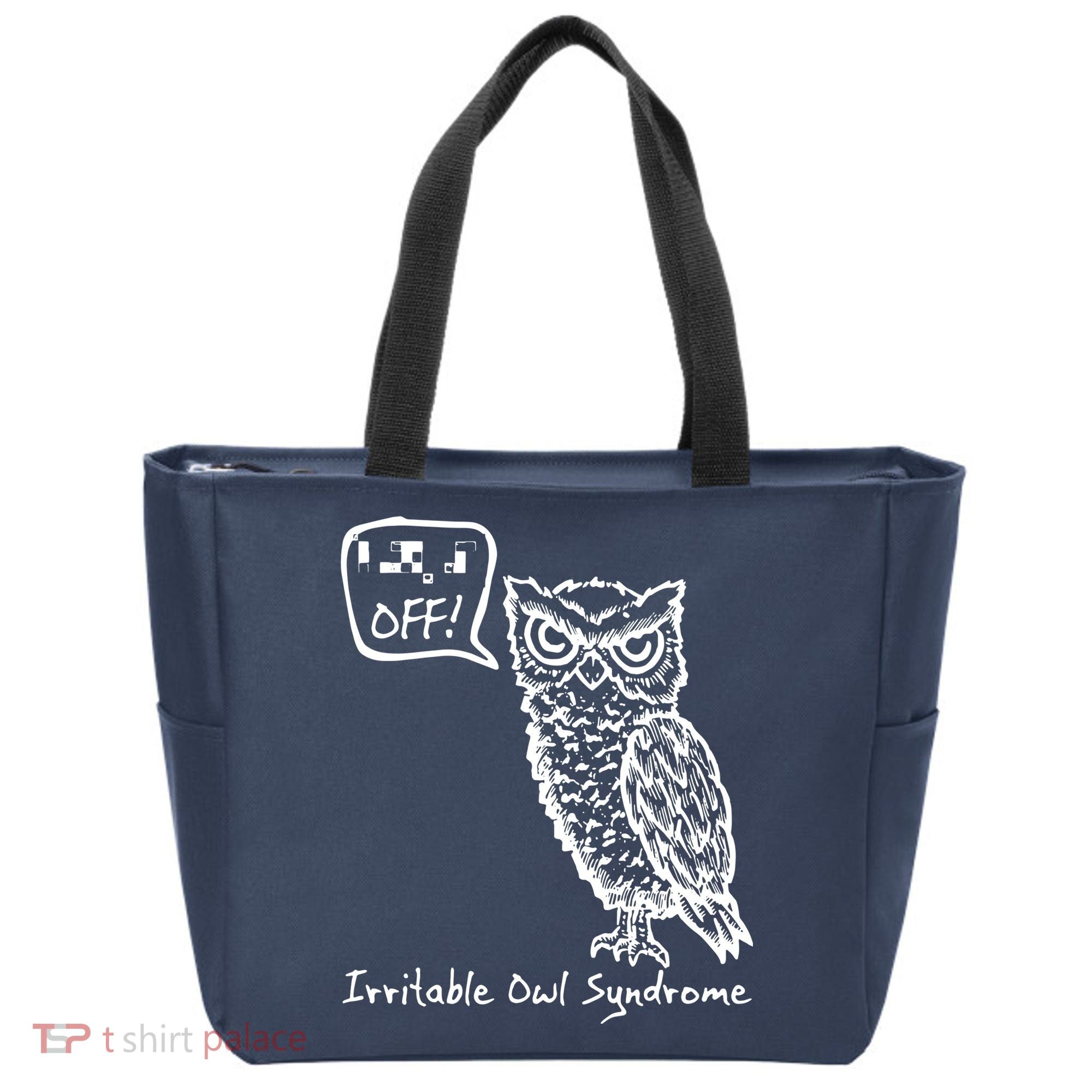 Irritable Owl Syndrome Tote Bag