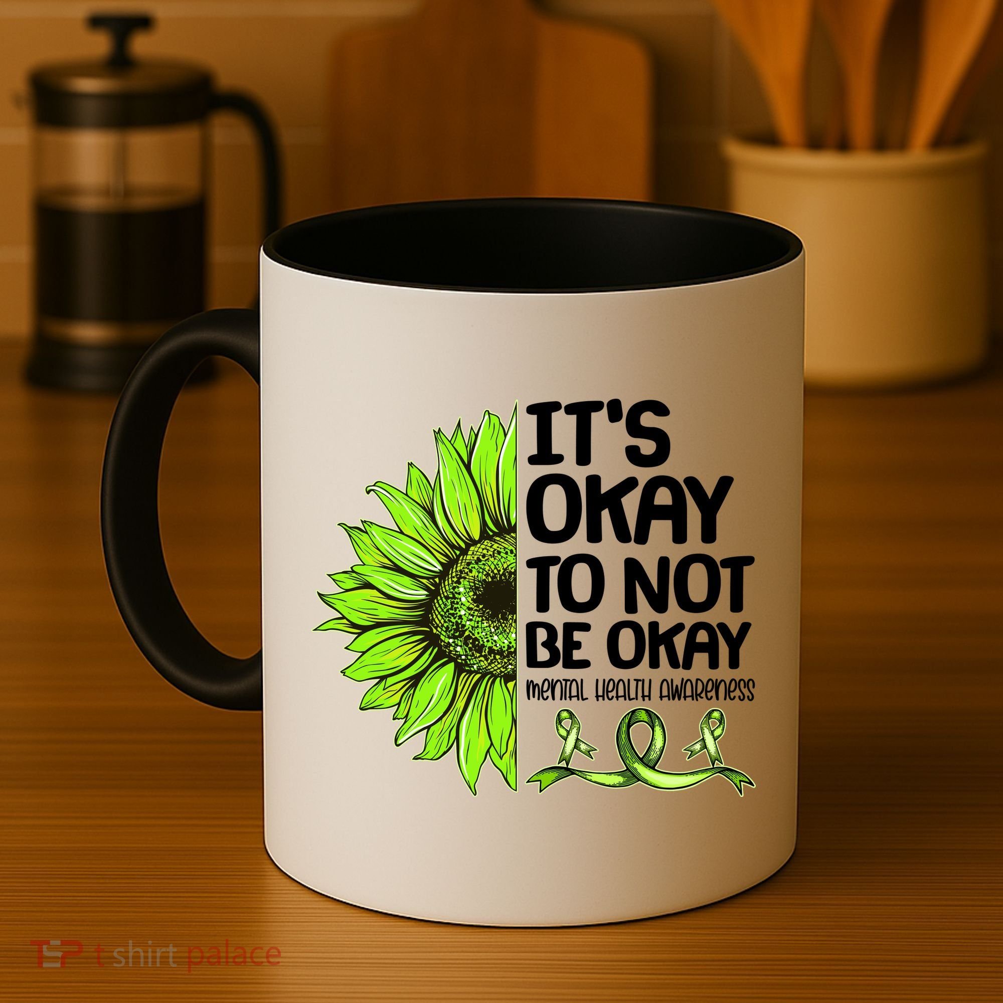 It's Okay To Not Be Okay Mental Health Awareness Coffee Mug